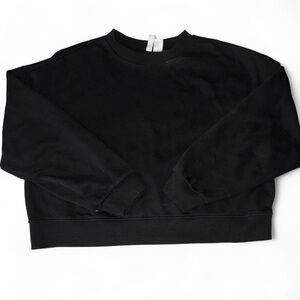 Black Crewneck Sweatshirt